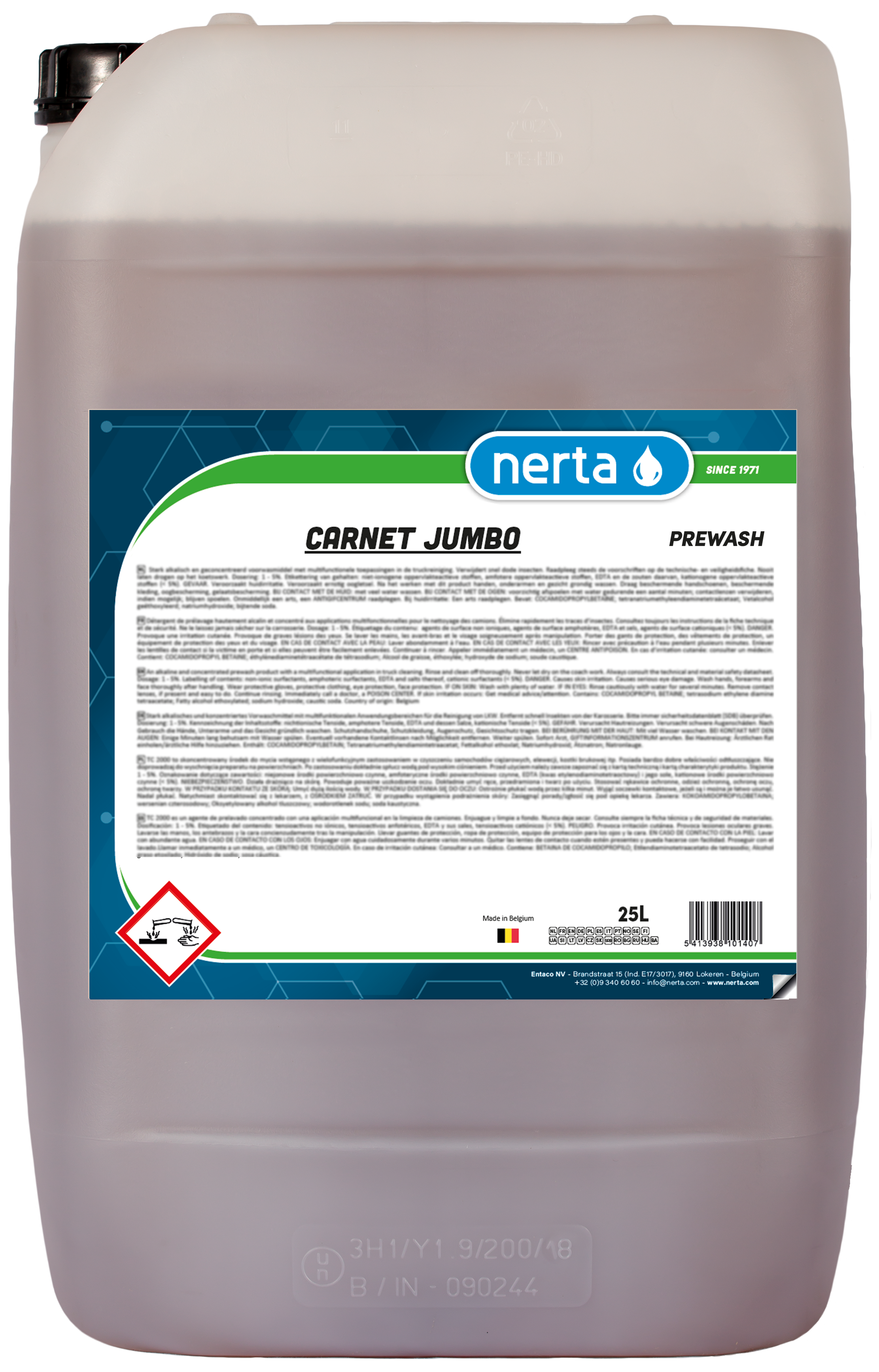 Nerta Carnet Jumbo (Touchless Foam Cleaner)