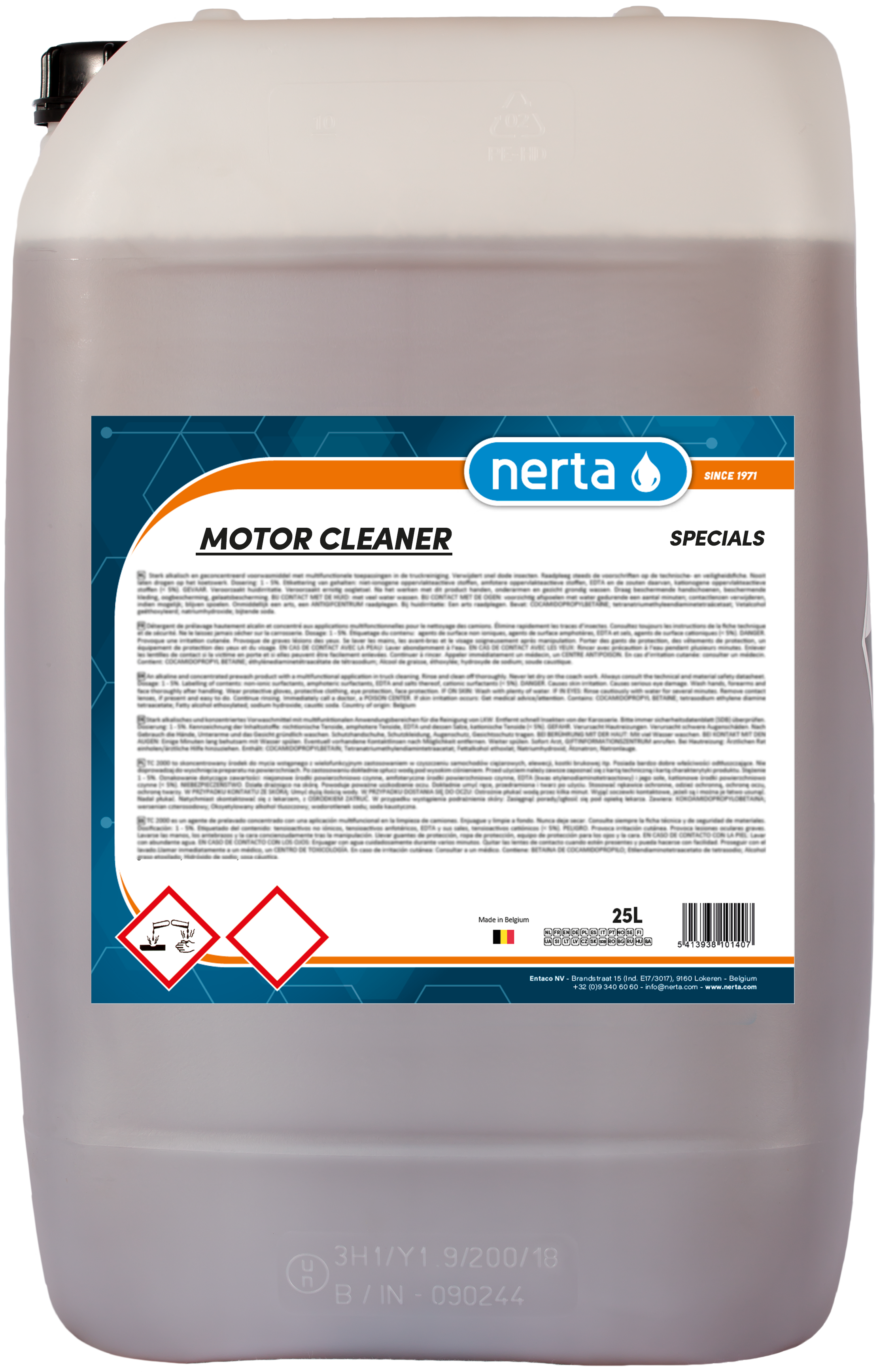 Nerta Motor Cleaner Industrial